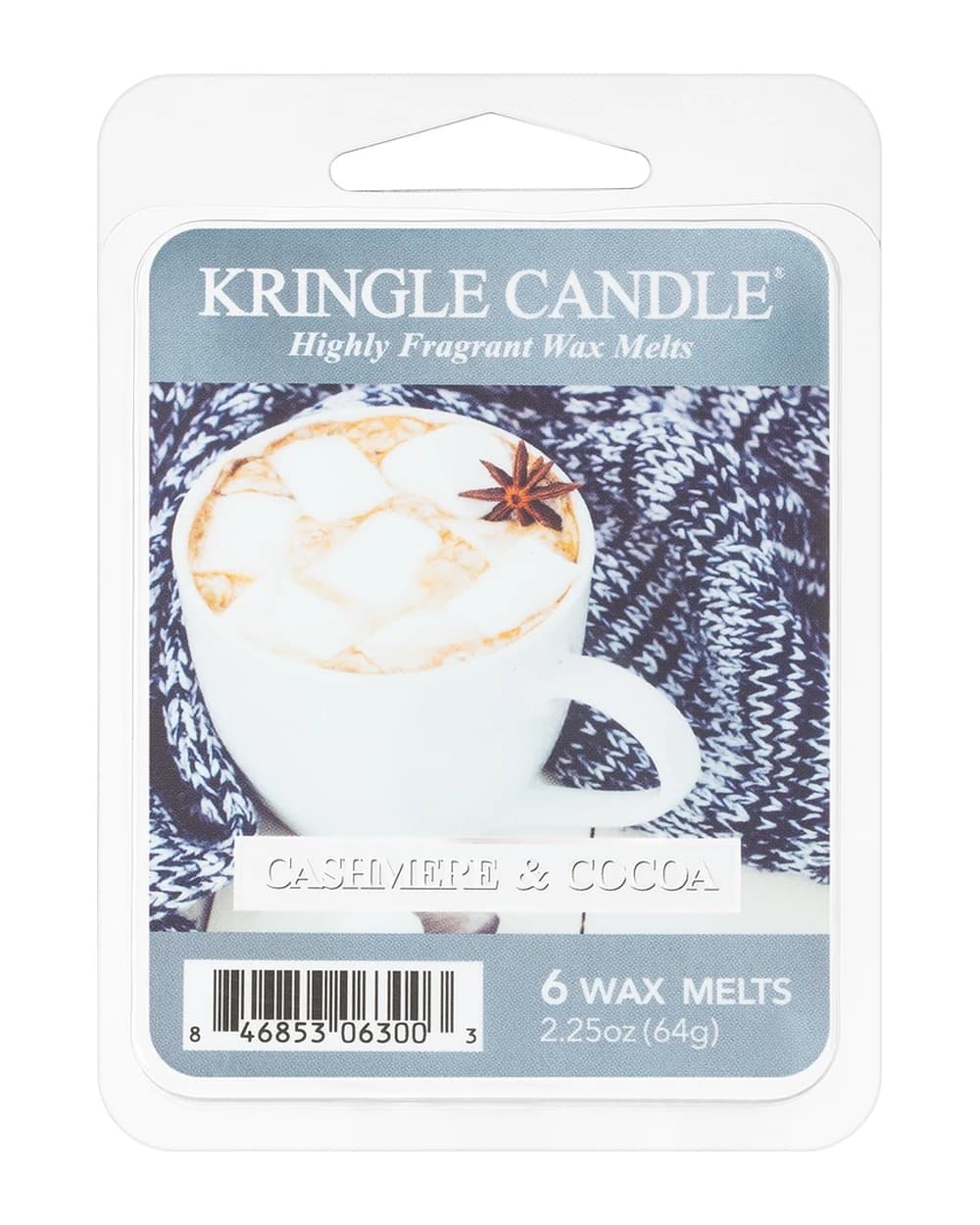 Kringle Candle Cashmere & Cocoa cera per lampada aromatica