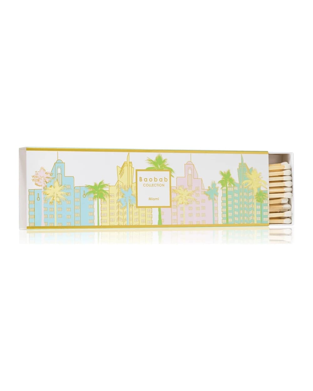 Baobab Collection Matches My First Baobab Miami fiammiferi