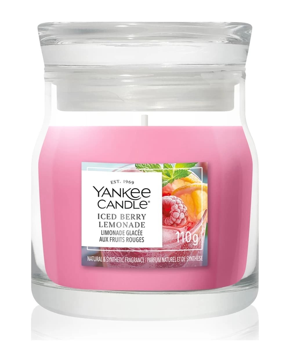 Yankee Candle Iced Berry Lemonade candela profumata Signature