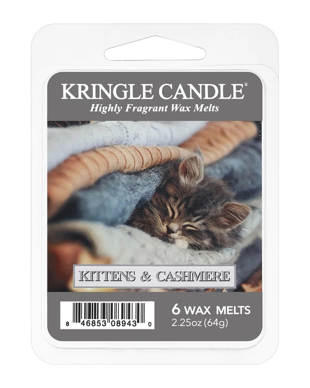 Kringle Candle Kittens & Cashmere cera per lampada aromatica