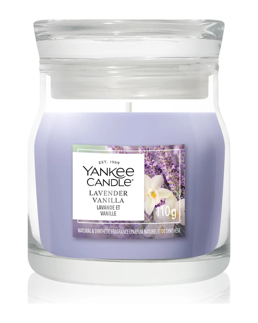 Yankee Candle Lavender Vanilla candela profumata Signature