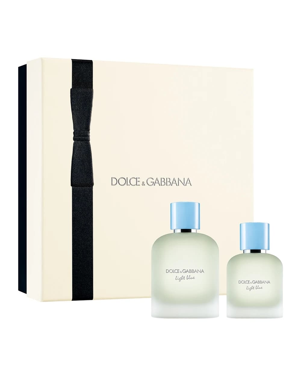 Dolce&Gabbana Light Blue Pour Homme EDT Duo Gift Set NEW confezione regalo per uomo