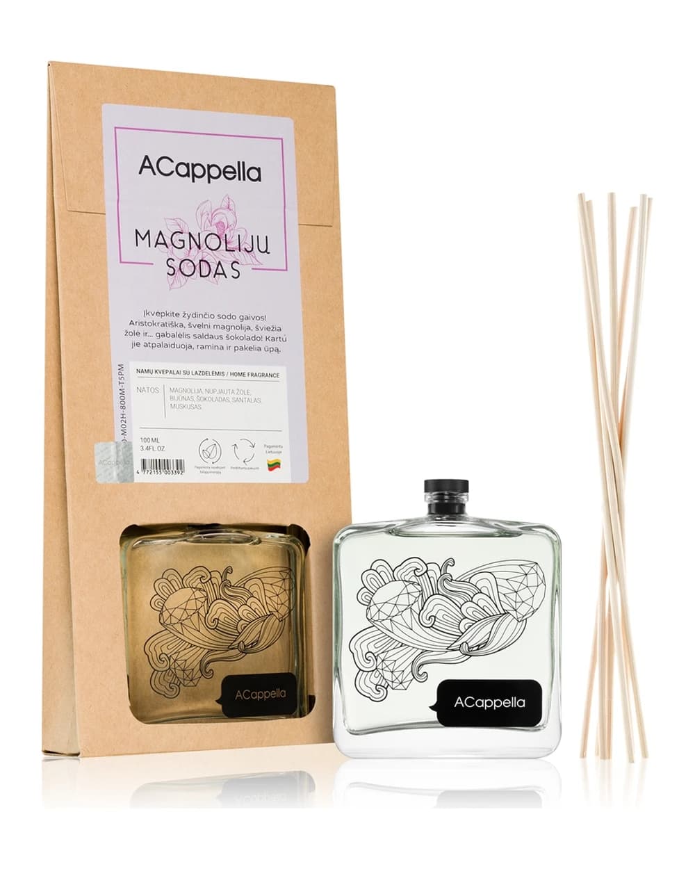 ACappella Magnolia Garden diffusore di aromi con ricarica