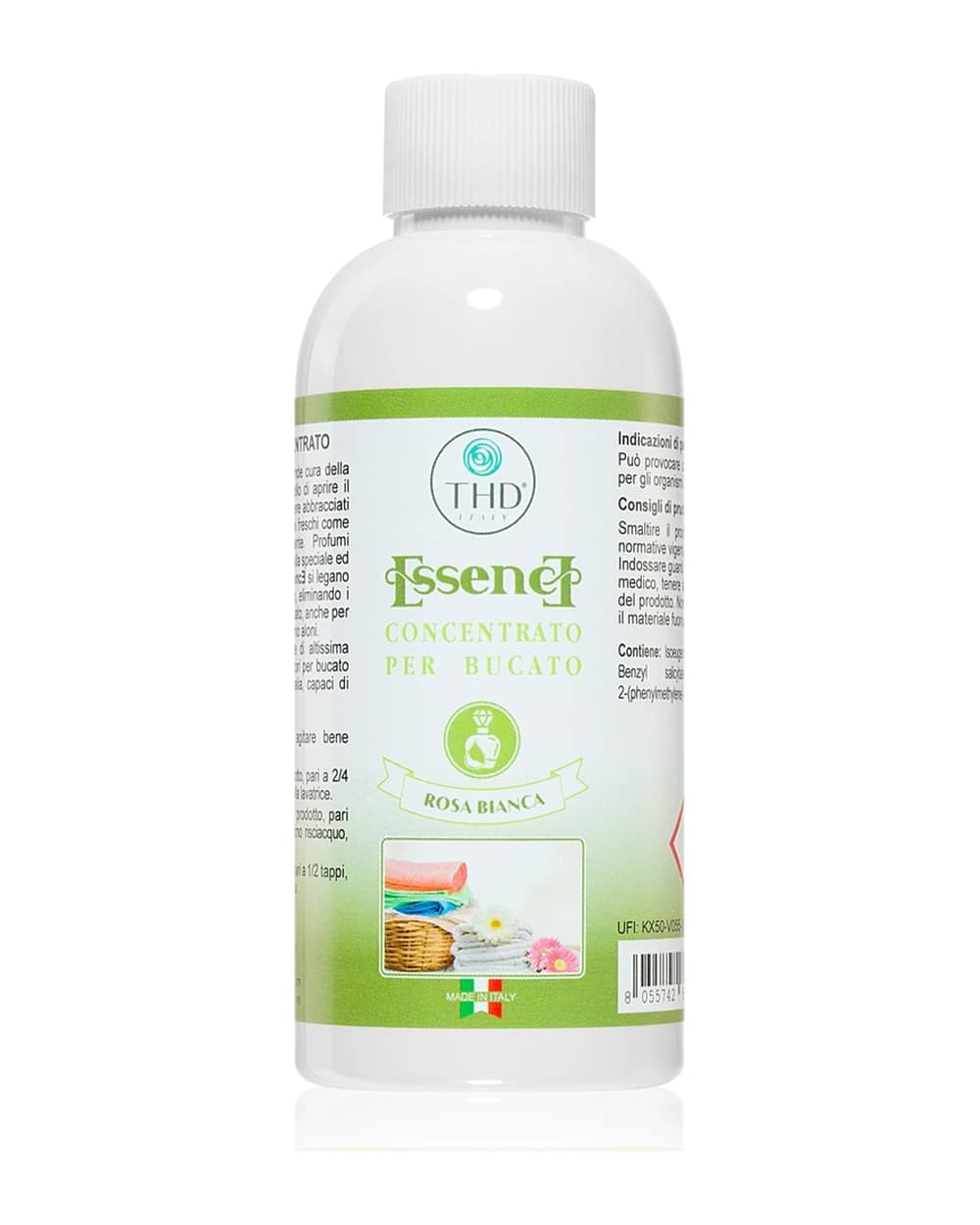 THD Profumo Lavatrice Rosa Bianca Fragranza per lavatrice