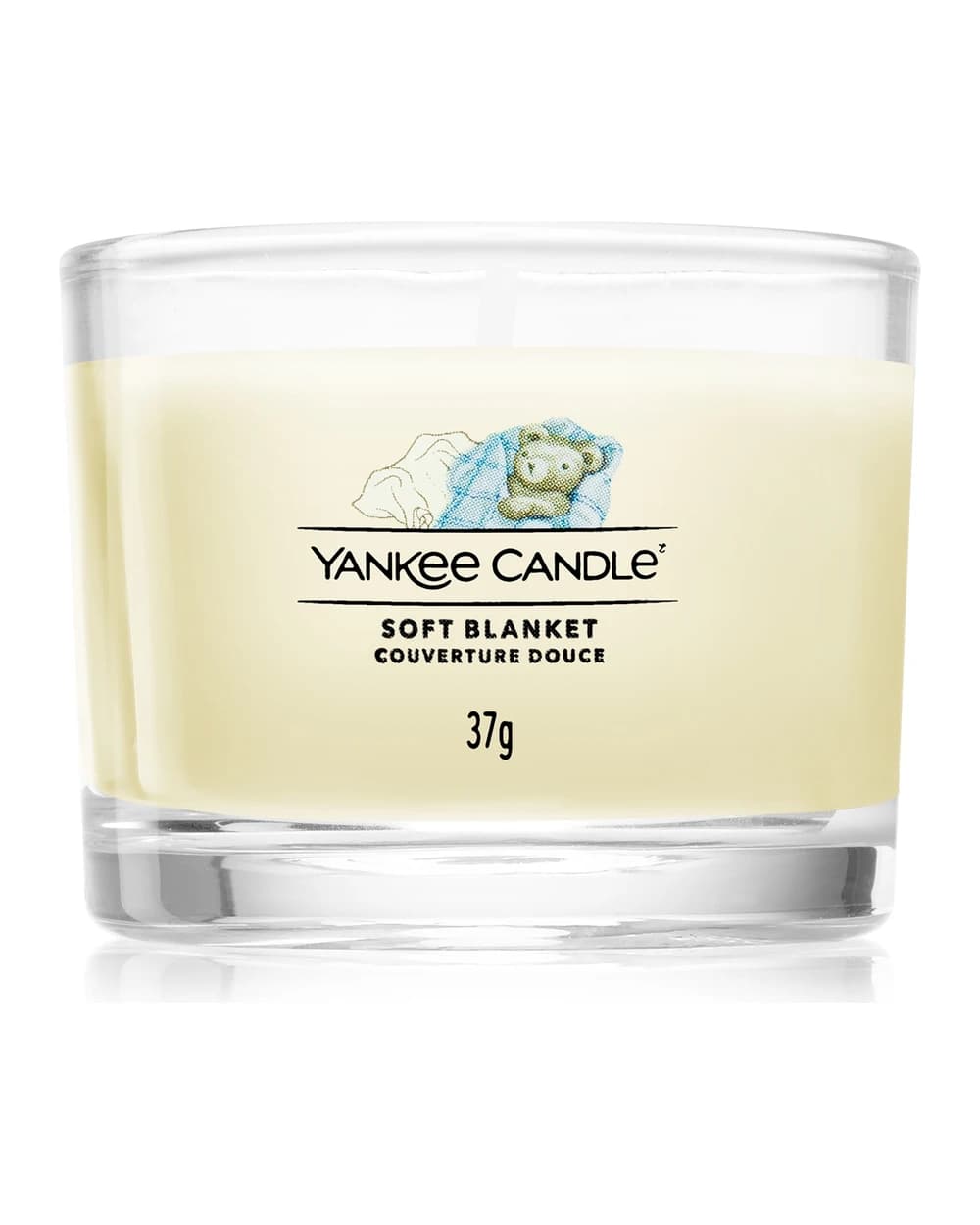 Yankee Candle Soft Blanket candela votiva glass