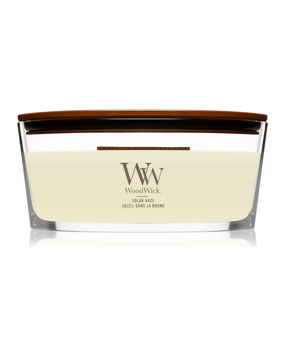 Woodwick Solar Haze candela profumata con stoppino in legno (hearthwick)