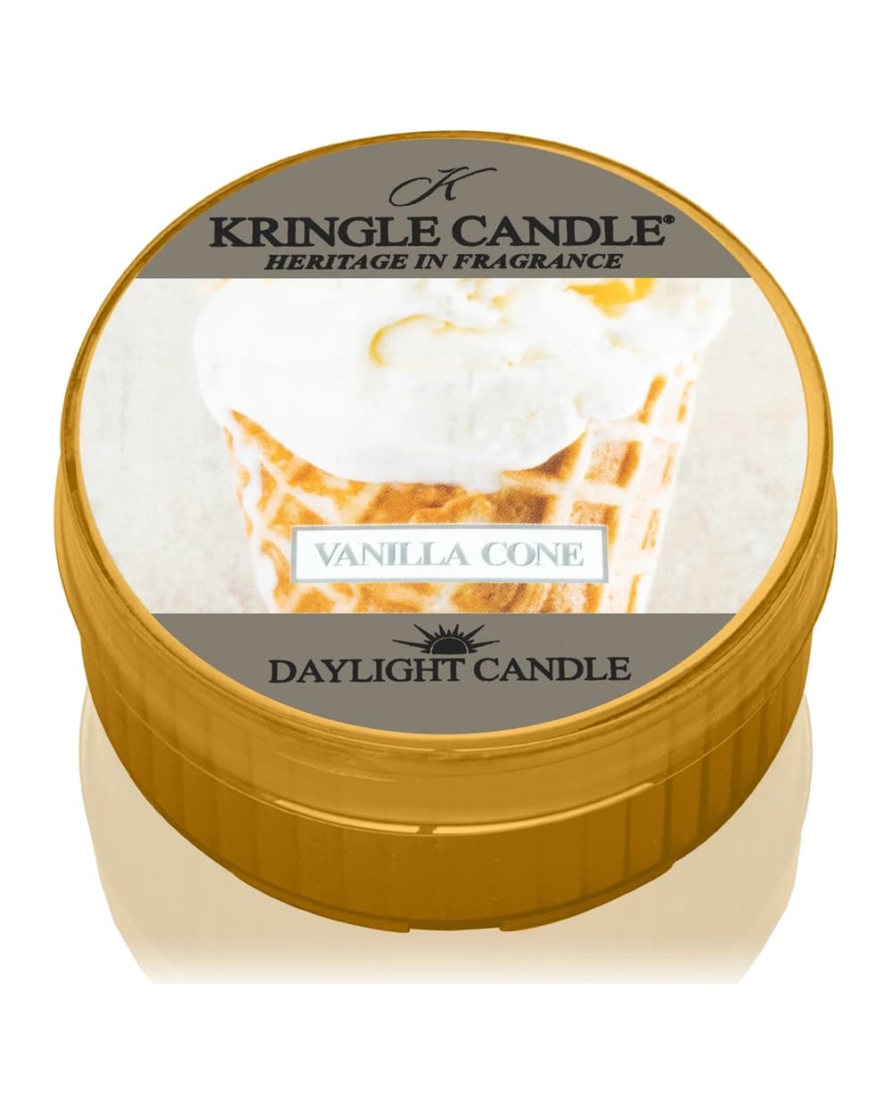 Kringle Candle Vanilla Cone candela scaldavivande