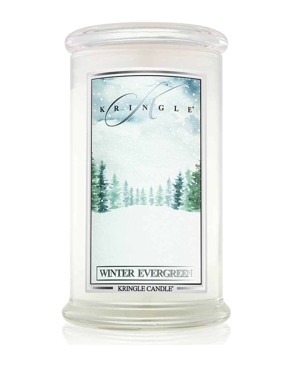 Kringle Candle Winter Evergreen candela profumata