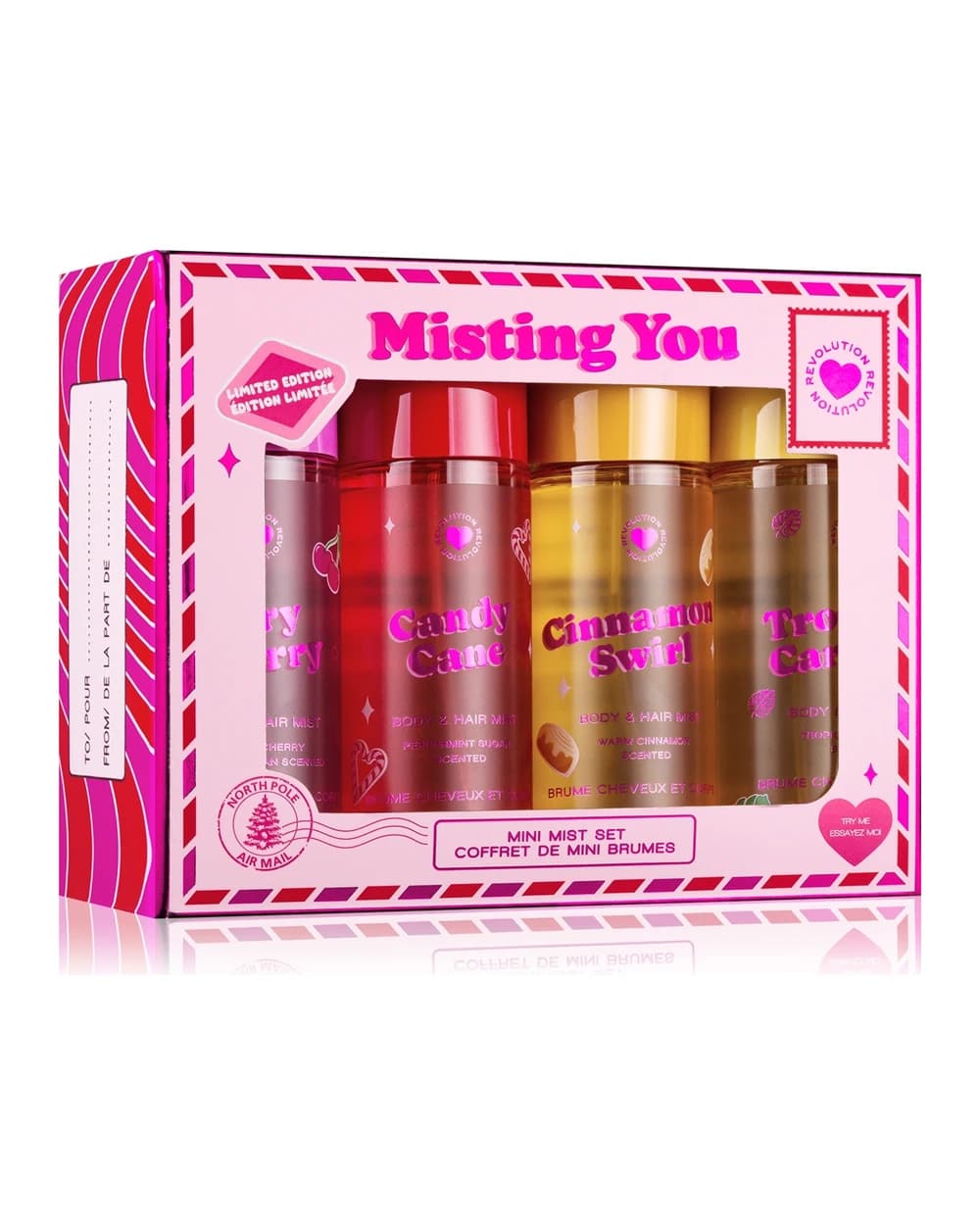 I Heart Revolution Xmas 2025 Mini Mist set regalo di Natale da donna