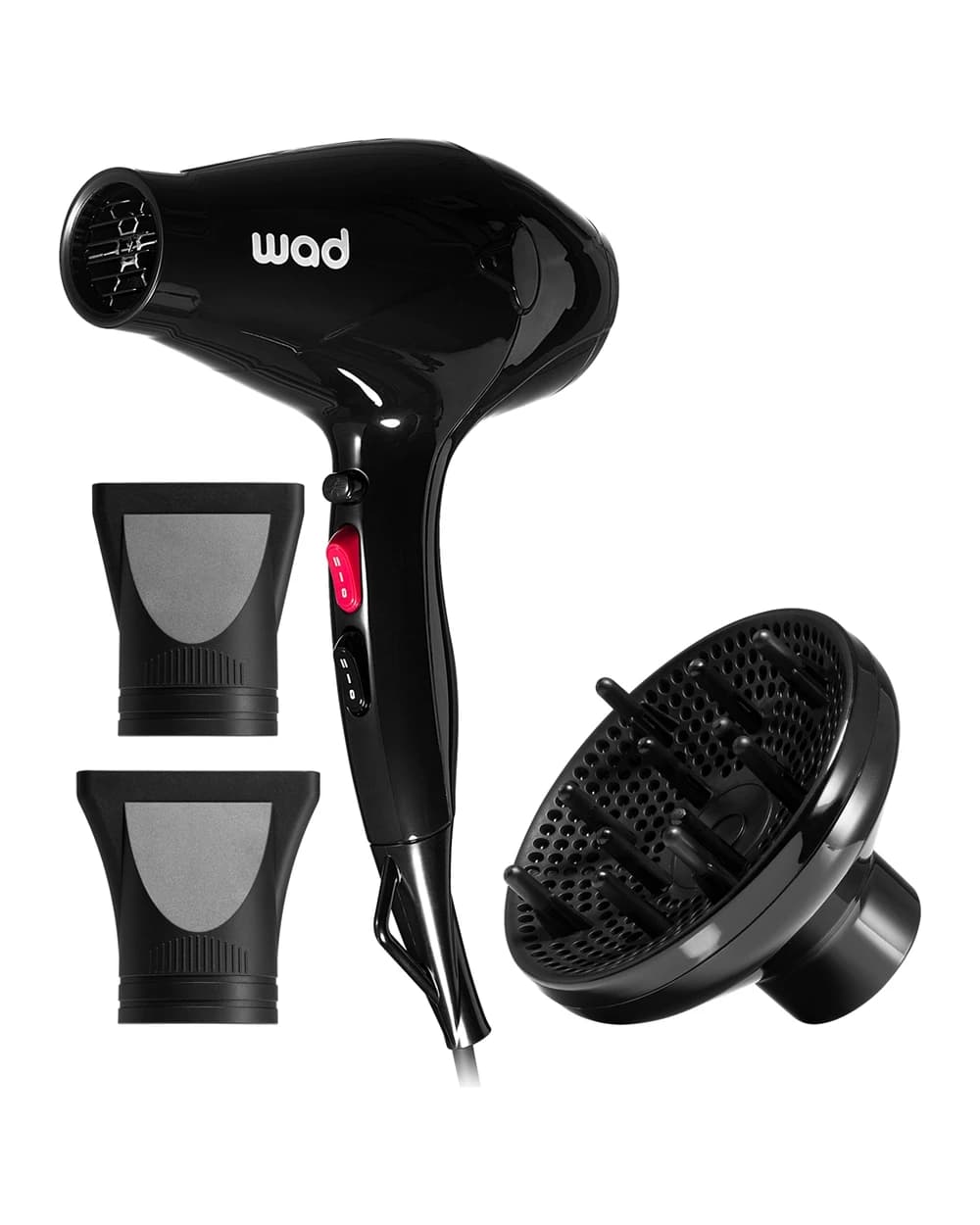 Wad Atmosfer Hair Dryer Black phon per capelli nero