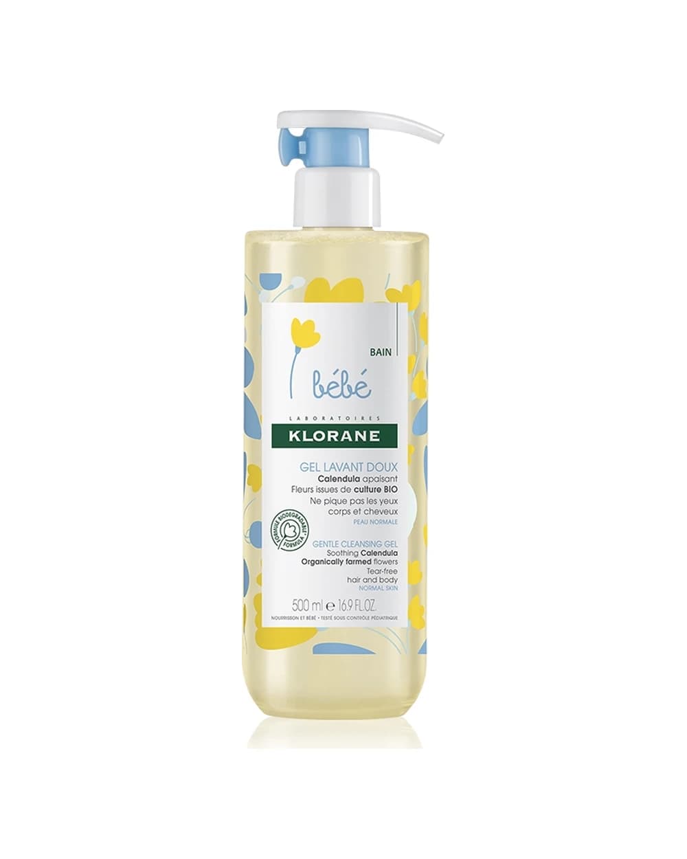 Klorane Bébé Calendula gel detergente delicato per neonati