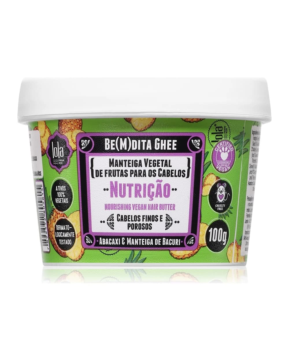 Lola Cosmetics BE(M)DITA GHEE NUTRIÇÃO maschera per capelli nutriente