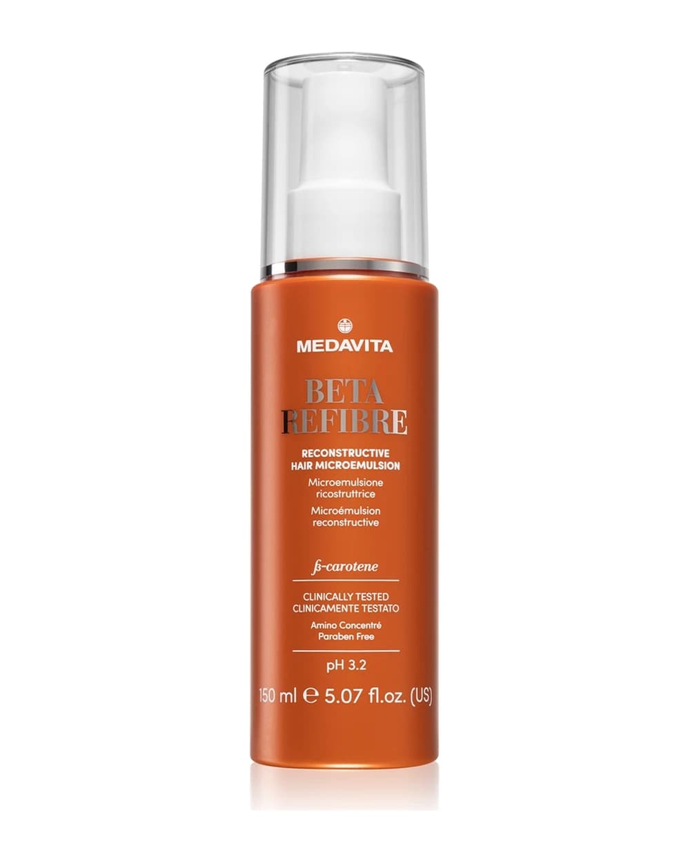 Medavita Beta Refibre Reconstructive Hair Microemulsion siero rinforzante per capelli