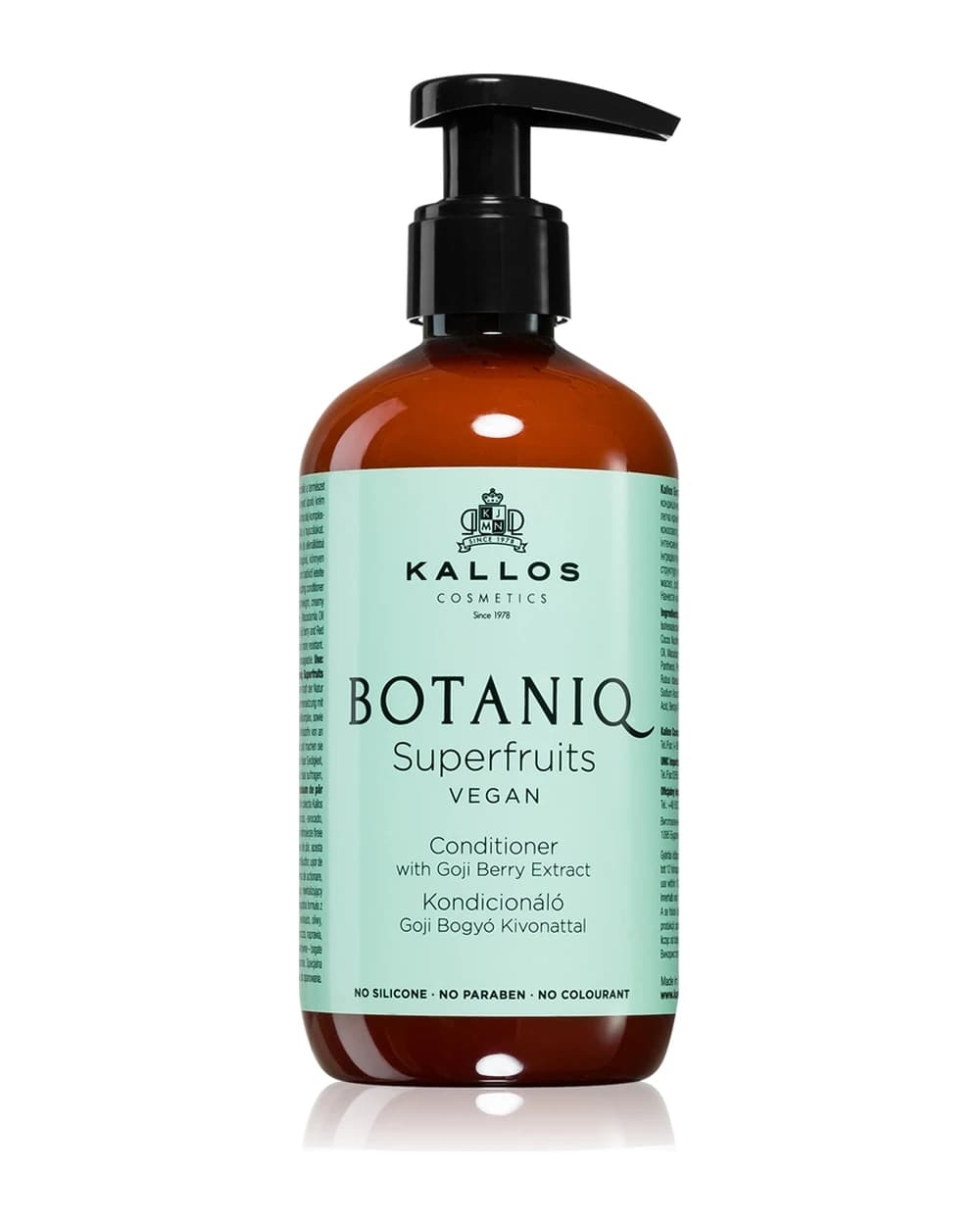 Kallos Botaniq Superfruits balsamo rinforzante con estratti vegetali senza solfati e parabeni