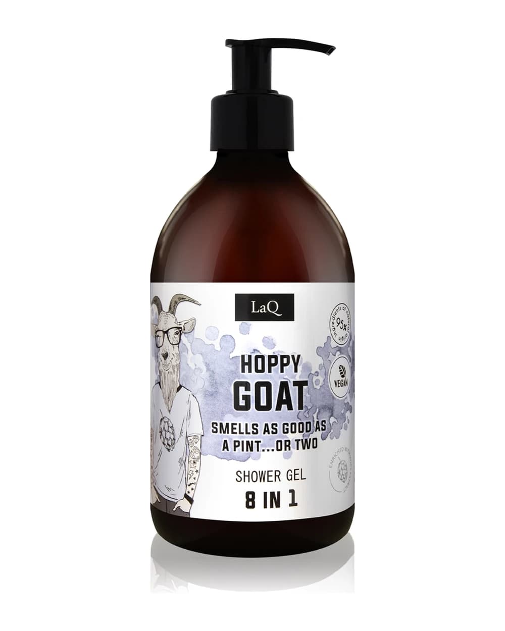 LaQ Goat From Poznaň gel doccia rinfrescante 8 in 1