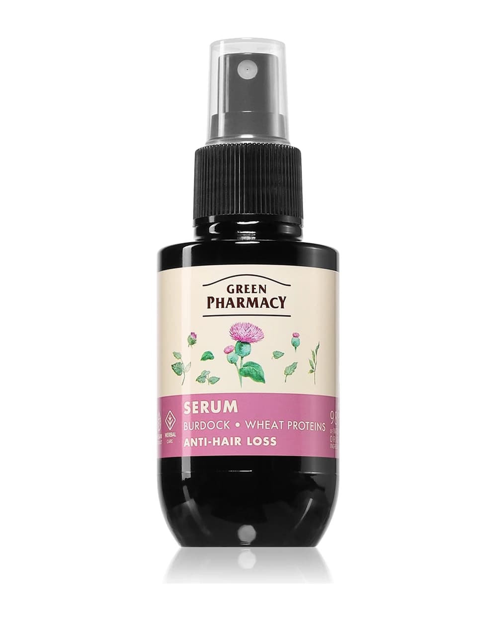 Green Pharmacy Burdock & Wheat proteins Care Serum siero anti-caduta dei capelli