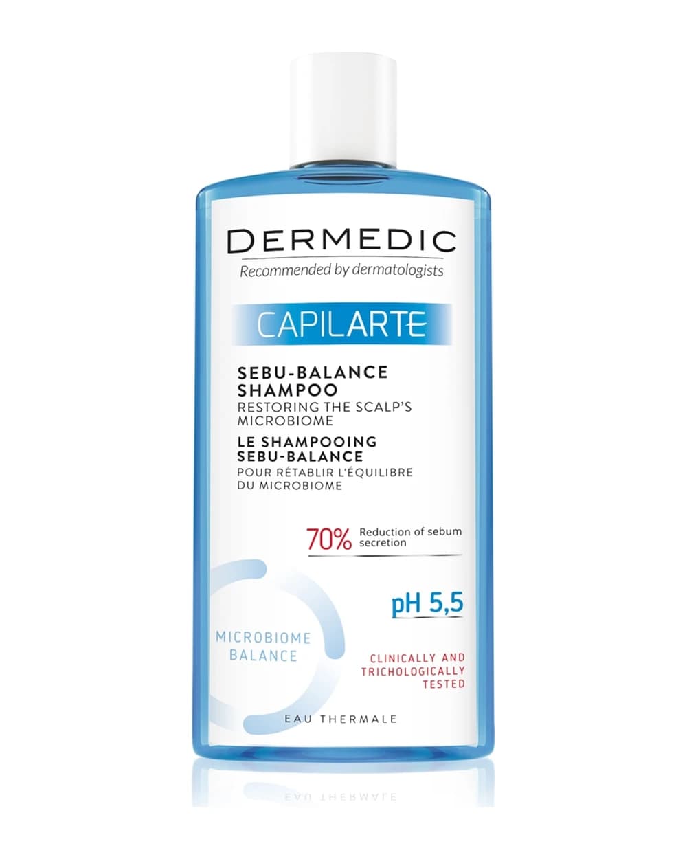 Dermedic Capilarte shampoo di pulizia profonda per cuoi capelluti grassi