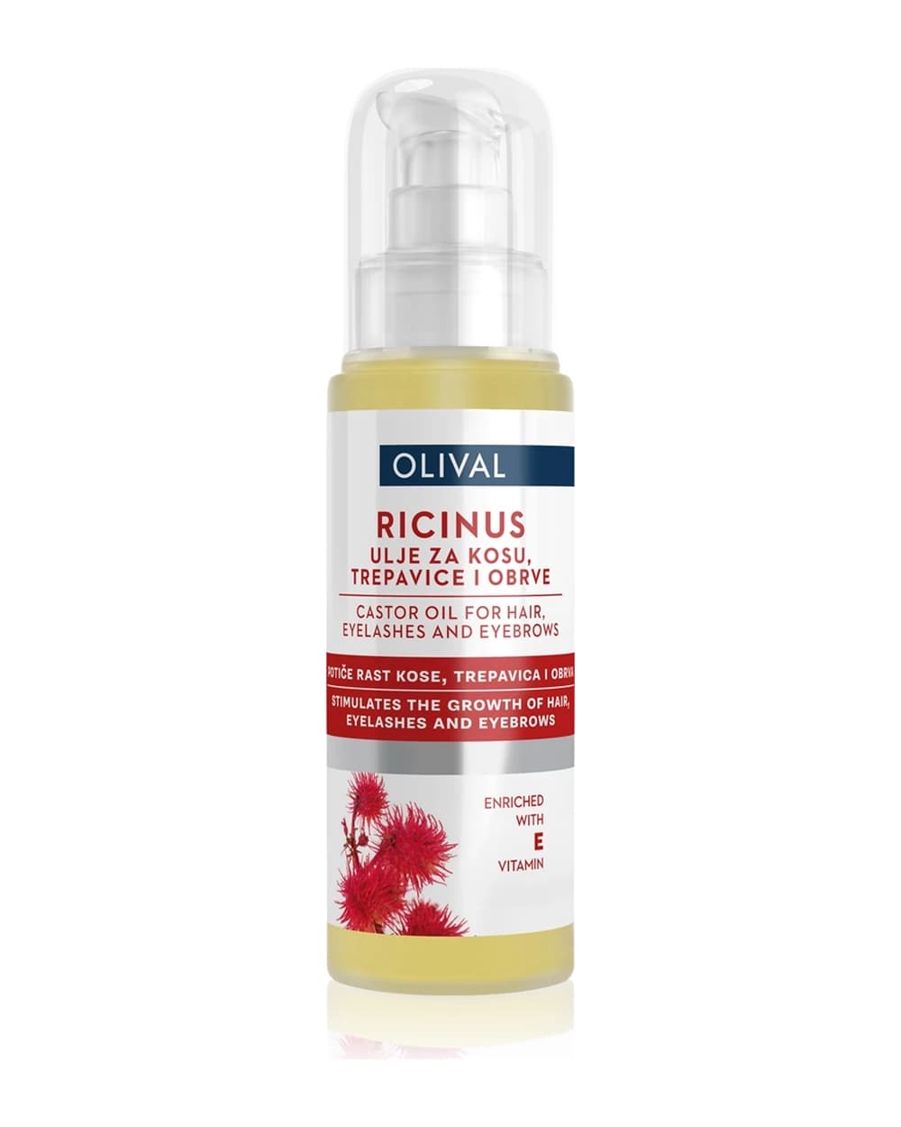 Olival Castor olio di ricino per ciglia e sopracciglia