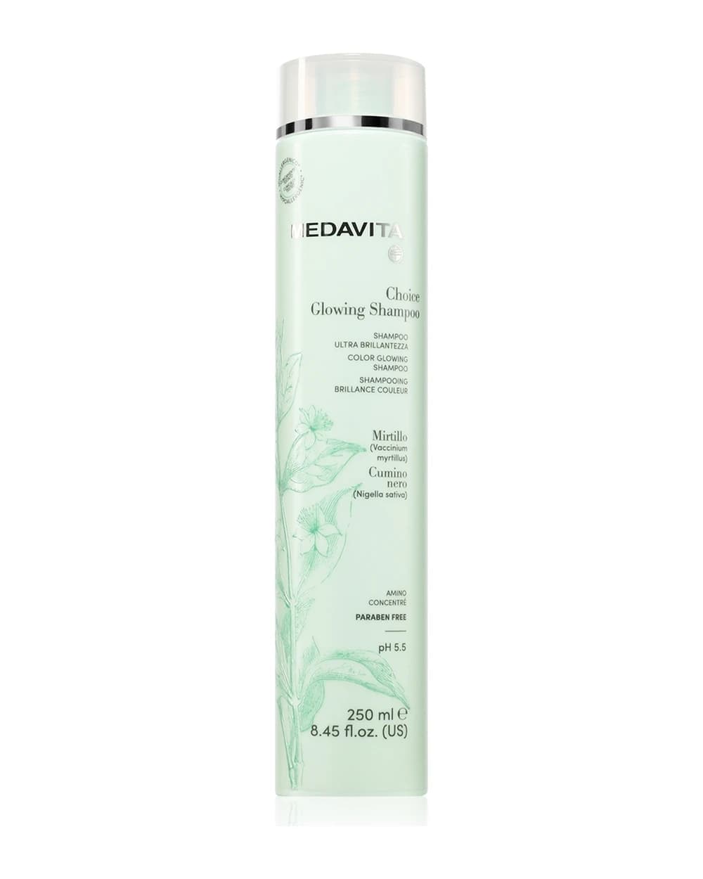Medavita Choice Glowing Shampoo trattante per capelli brillanti e morbidi