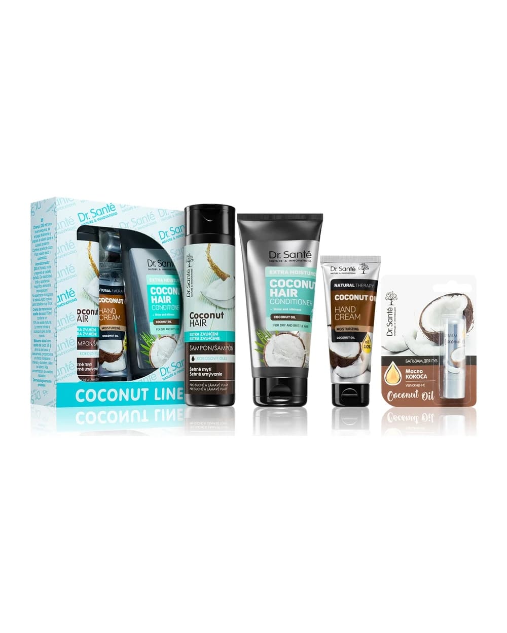 Dr. Santé Coconut confezione regalo per capelli secchi e fragili