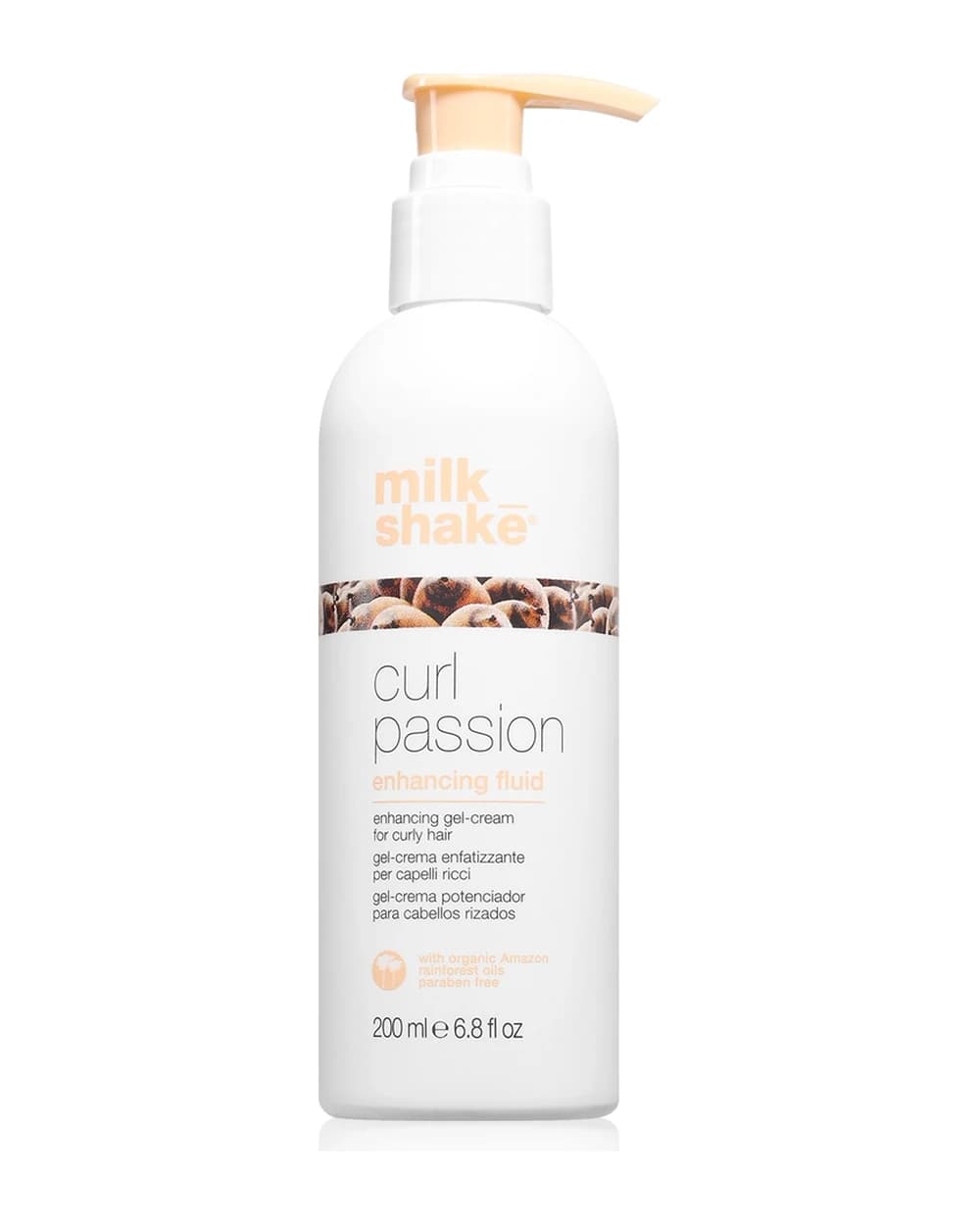 milk_shake® Curl Passion Enhancing Fluid trattamento rinforzante per capelli ricci
