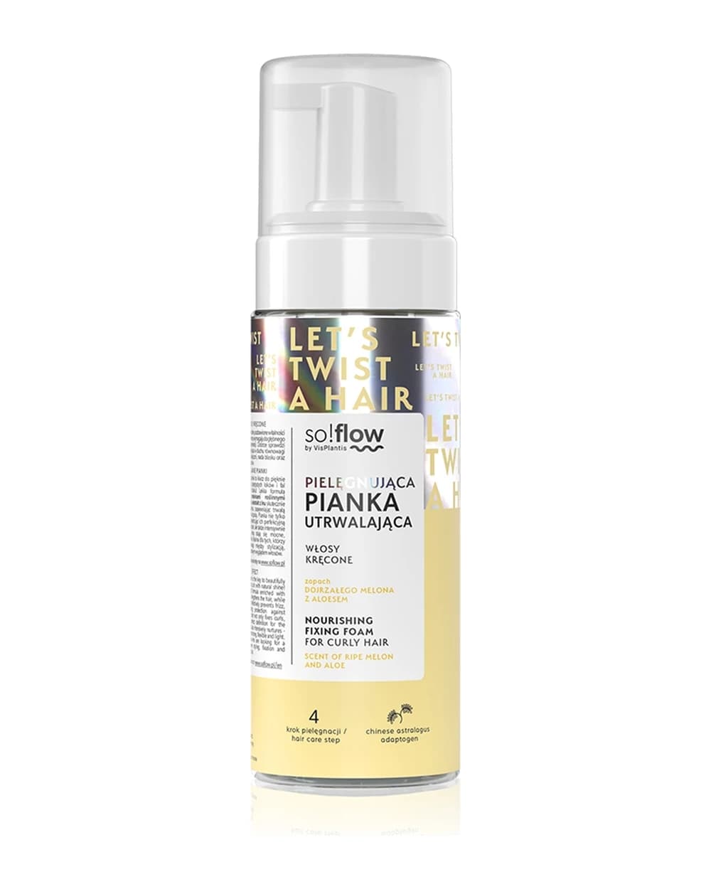 so!flow Curly Hair Nourishing Fixing Foam mousse per i capelli ricci