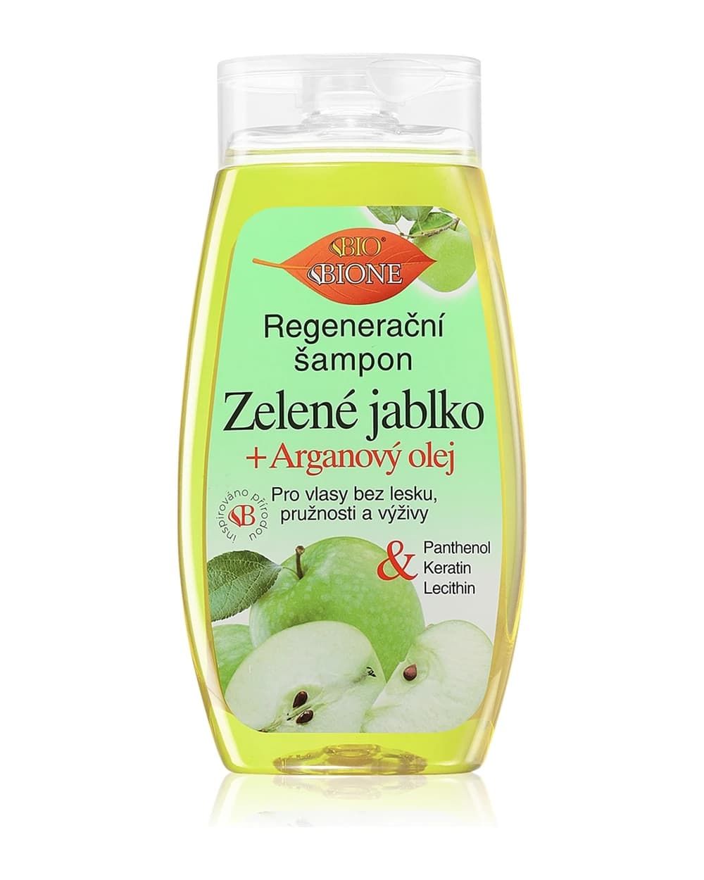 Bione Cosmetics Green Apple + Argan Oil shampoo rigenerante