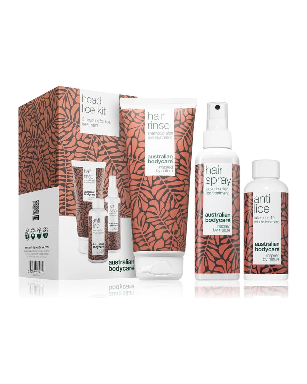Australian Bodycare Head Lice Kit set contro i pidocchi