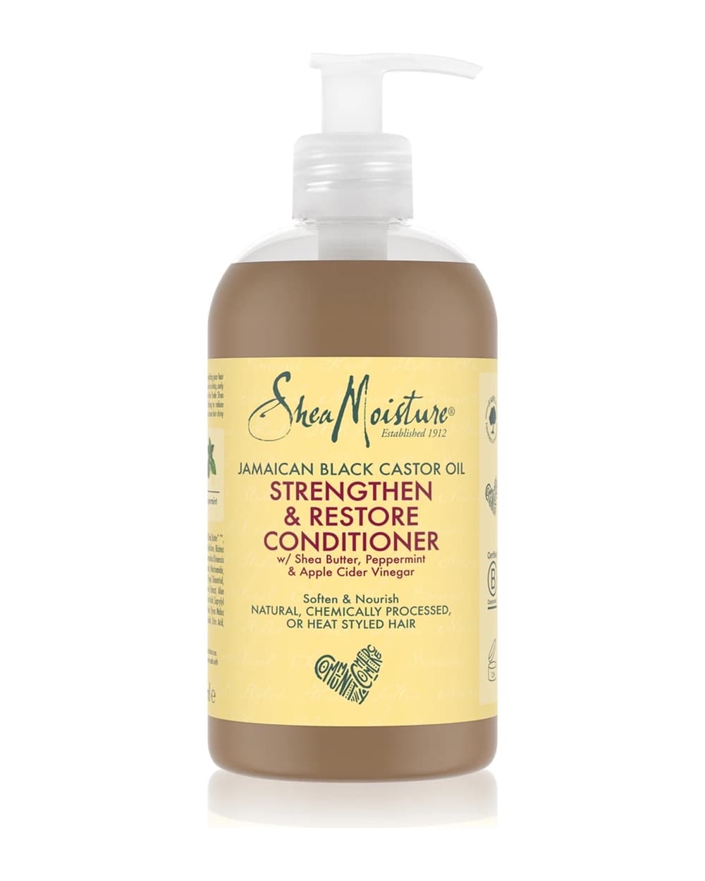 Shea Moisture Jamaican Black Castor Oil Strengthen & Restore balsamo rinforzante e rigenerante per capelli e cuoi capelluti stanchi