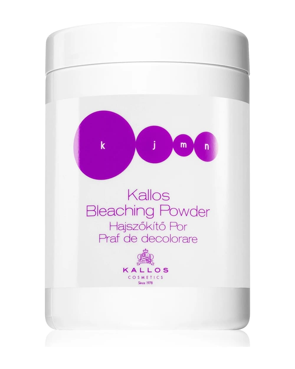 Kallos KJMN Professional Bleaching Powder polvere decolorante e per mèches