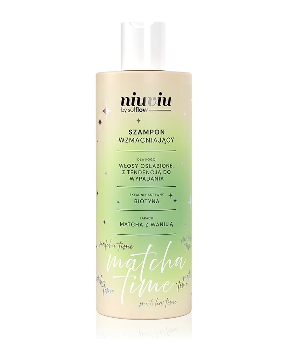 so!flow Matcha Time Strengthening Shampoo rinforzante per capelli deboli