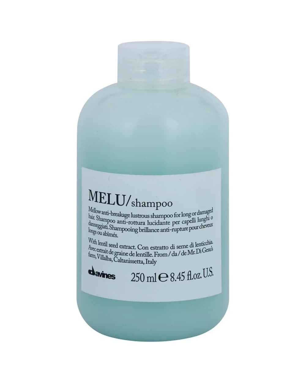 Davines Essential Haircare MELU Shampoo delicato per capelli rovinati e fragili