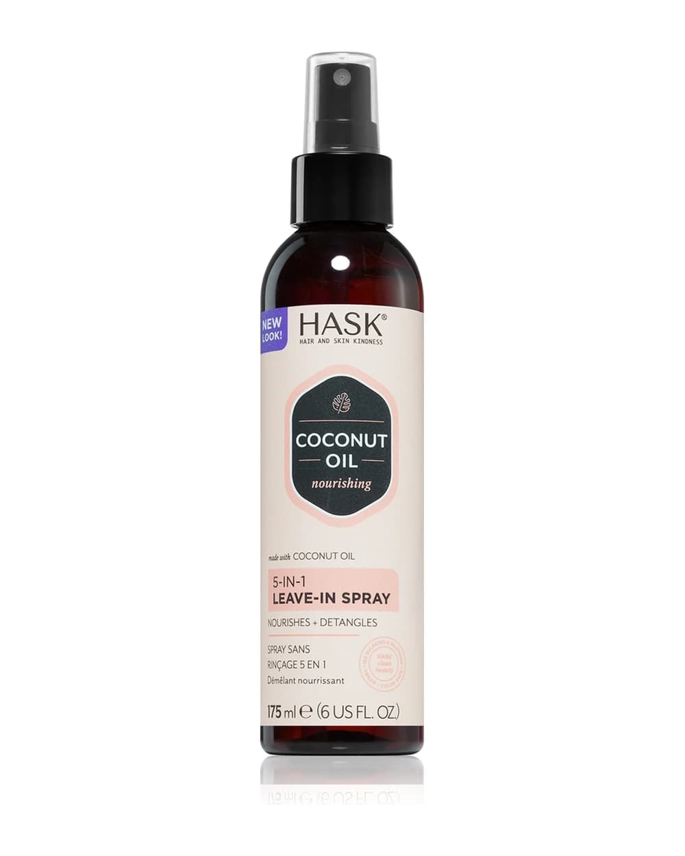 HASK Monoi Coconut Oil spray senza risciacquo per capelli brillanti e morbidi