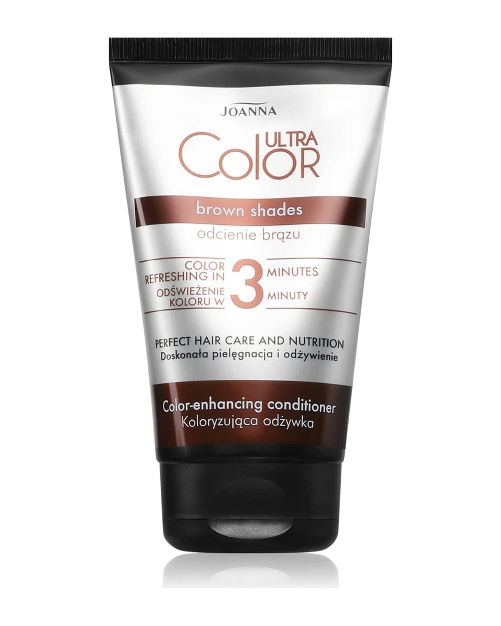 Joanna Ultra Color Brown Shades 3 Minutes maschera per capelli castani