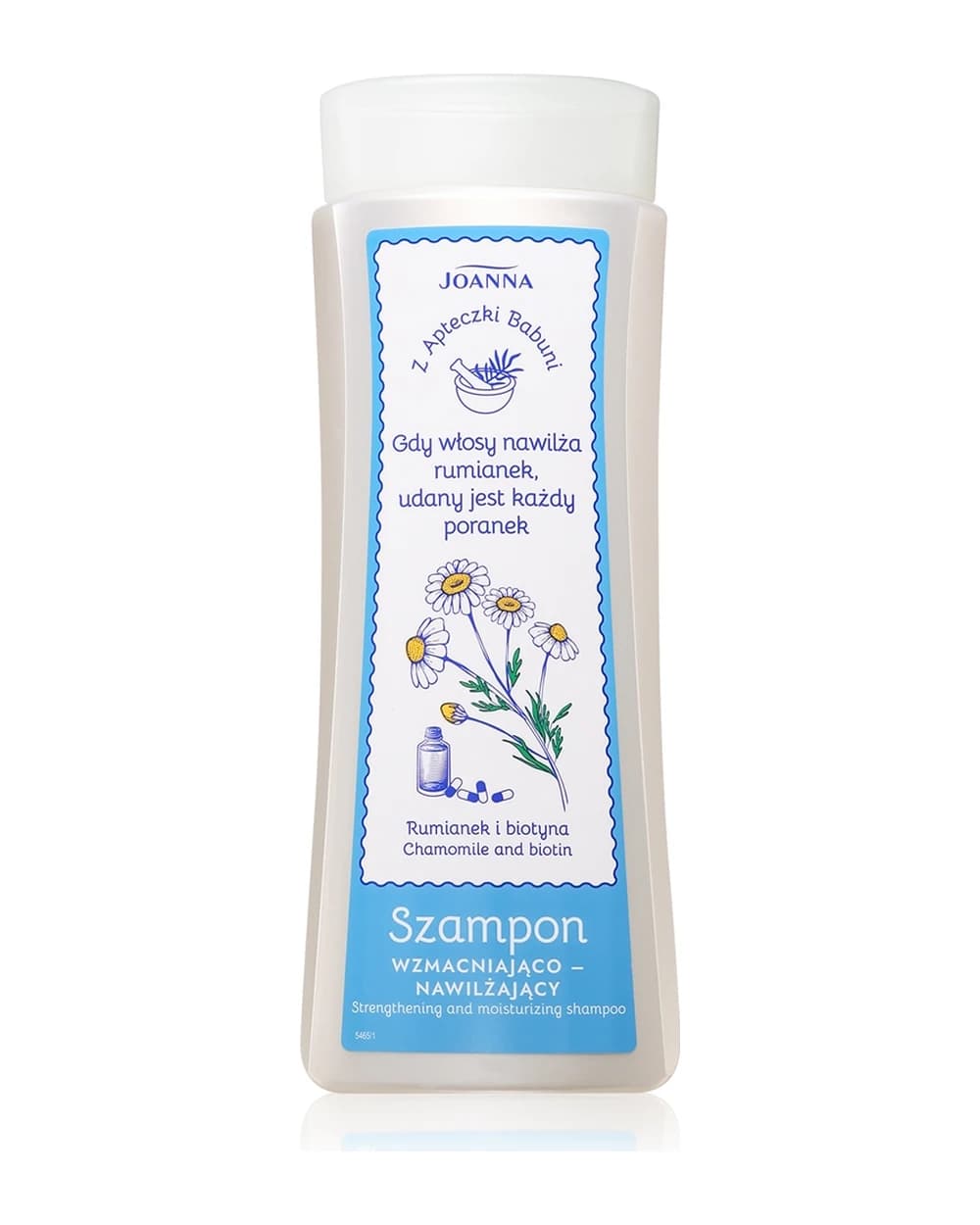 Joanna Z Apteczki Babuni shampoo rinforzante per idratazione e brillantezza
