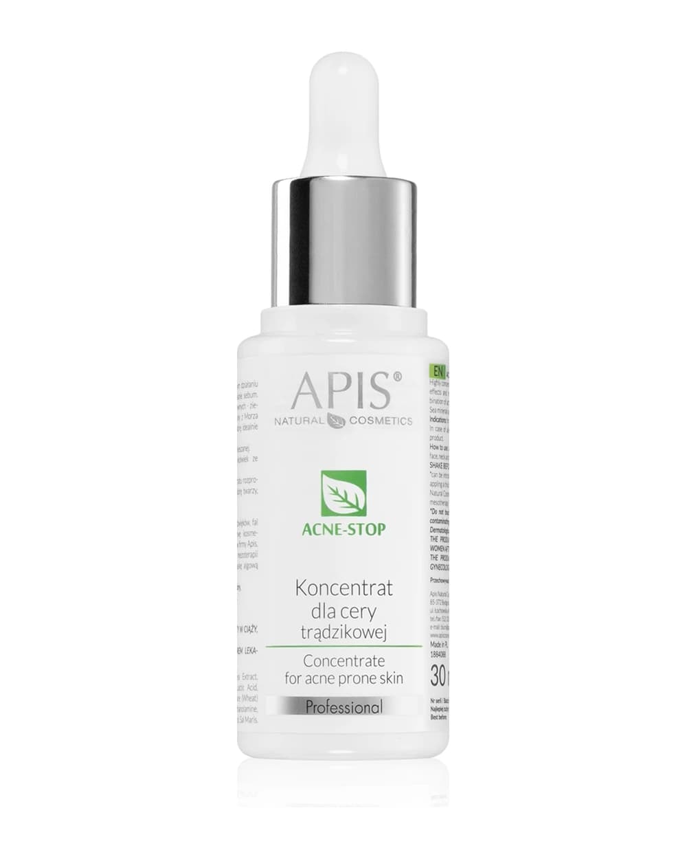 Apis Natural Cosmetics Acne-Stop Professional concentrato per pelli grasse con tendenza all'acne