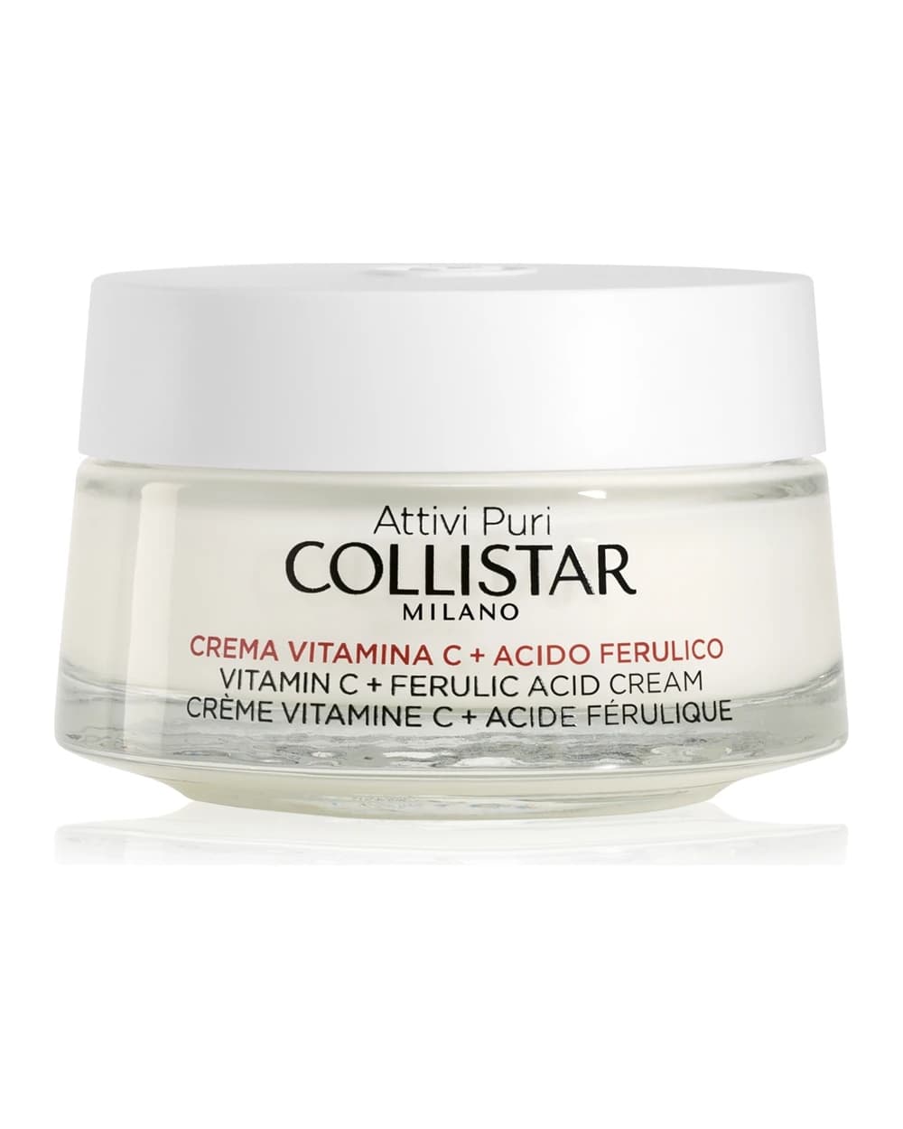 Collistar Attivi Puri Vitamin C + Ferulic Acid Cream crema illuminante con vitamina C