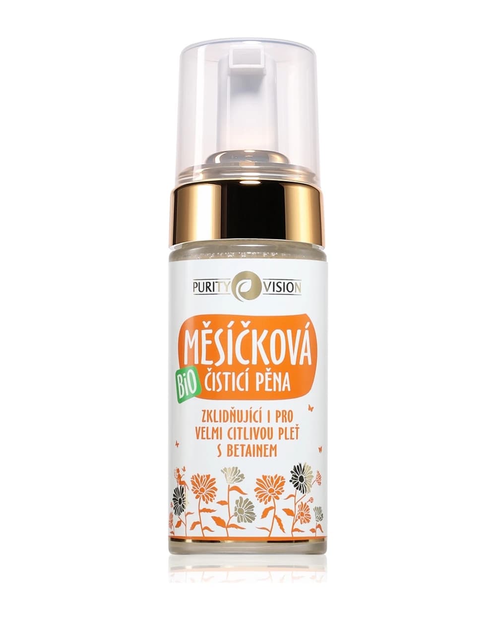 Purity Vision BIO Calendula Cleansing Foam mousse detergente lenitiva