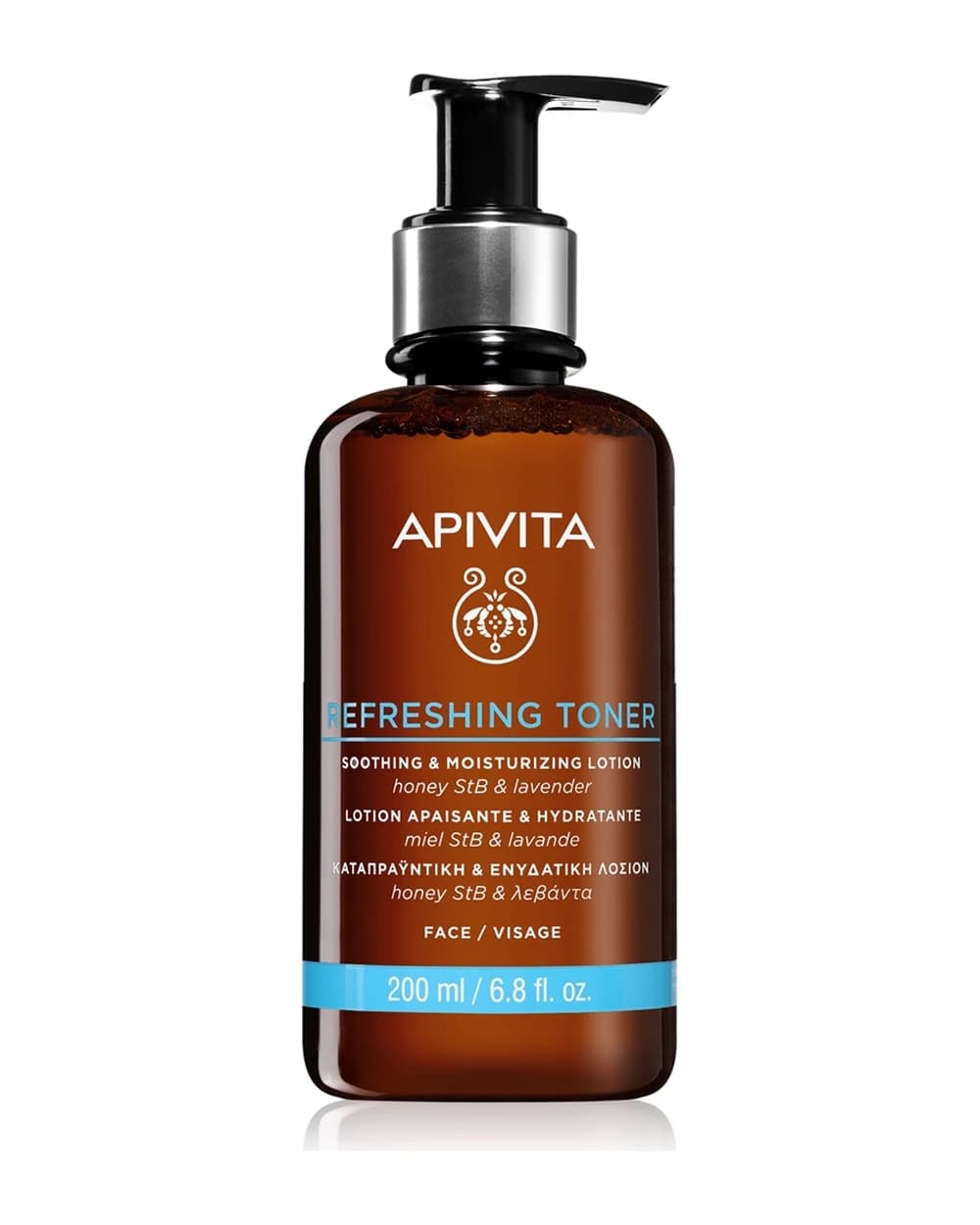 Apivita Cleansing Refreshing Toner lozione detergente e calmante