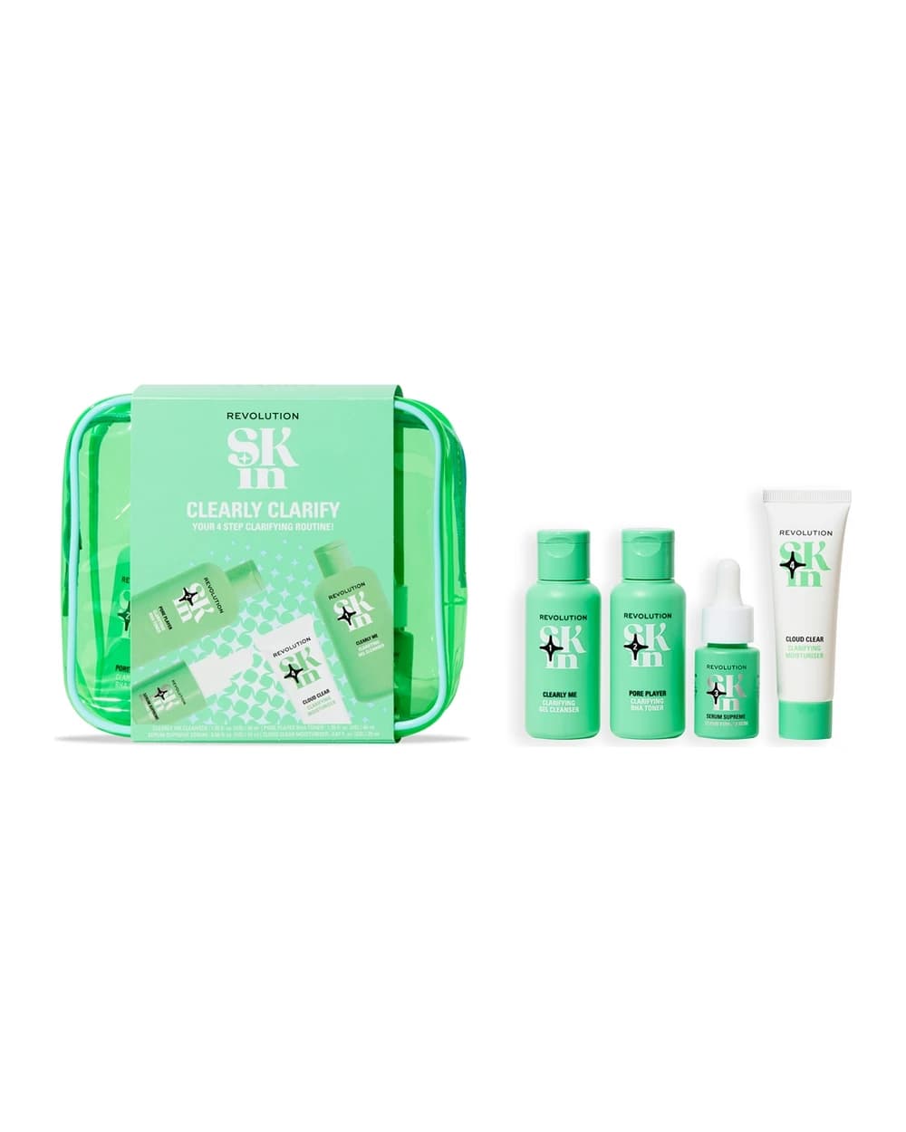 Revolution Skincare Clearly Clarify 4 Step Starter Kit confezione regalo per il viso