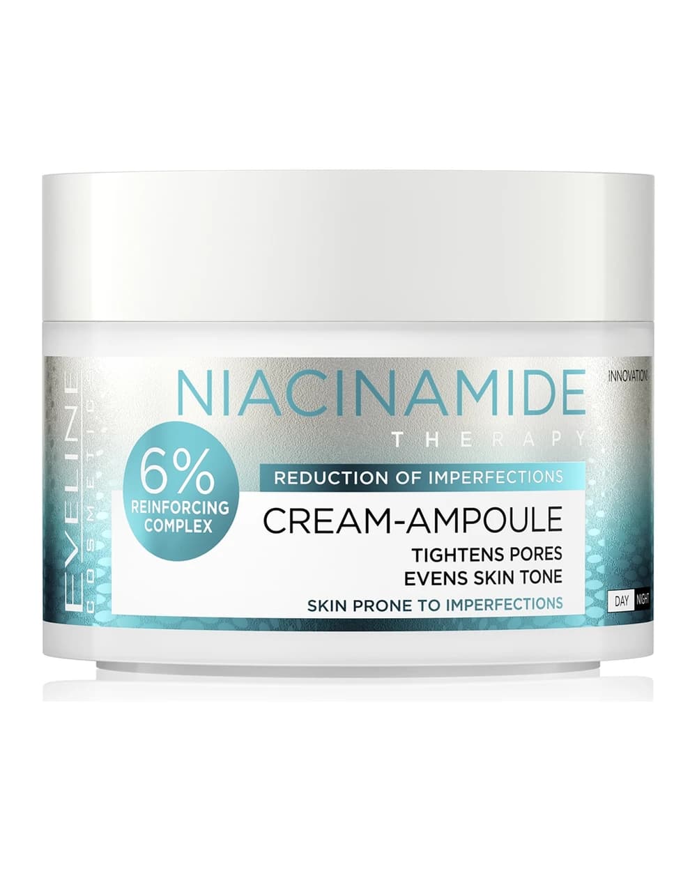 Eveline Cosmetics Cream-Ampoule Niacinamide crema idratante contro le imperfezioni della pelle