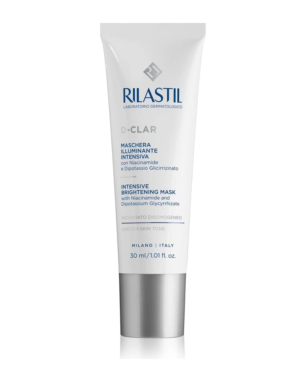 Rilastil D-Clar maschera illuminante per pelli spente e on uniformi