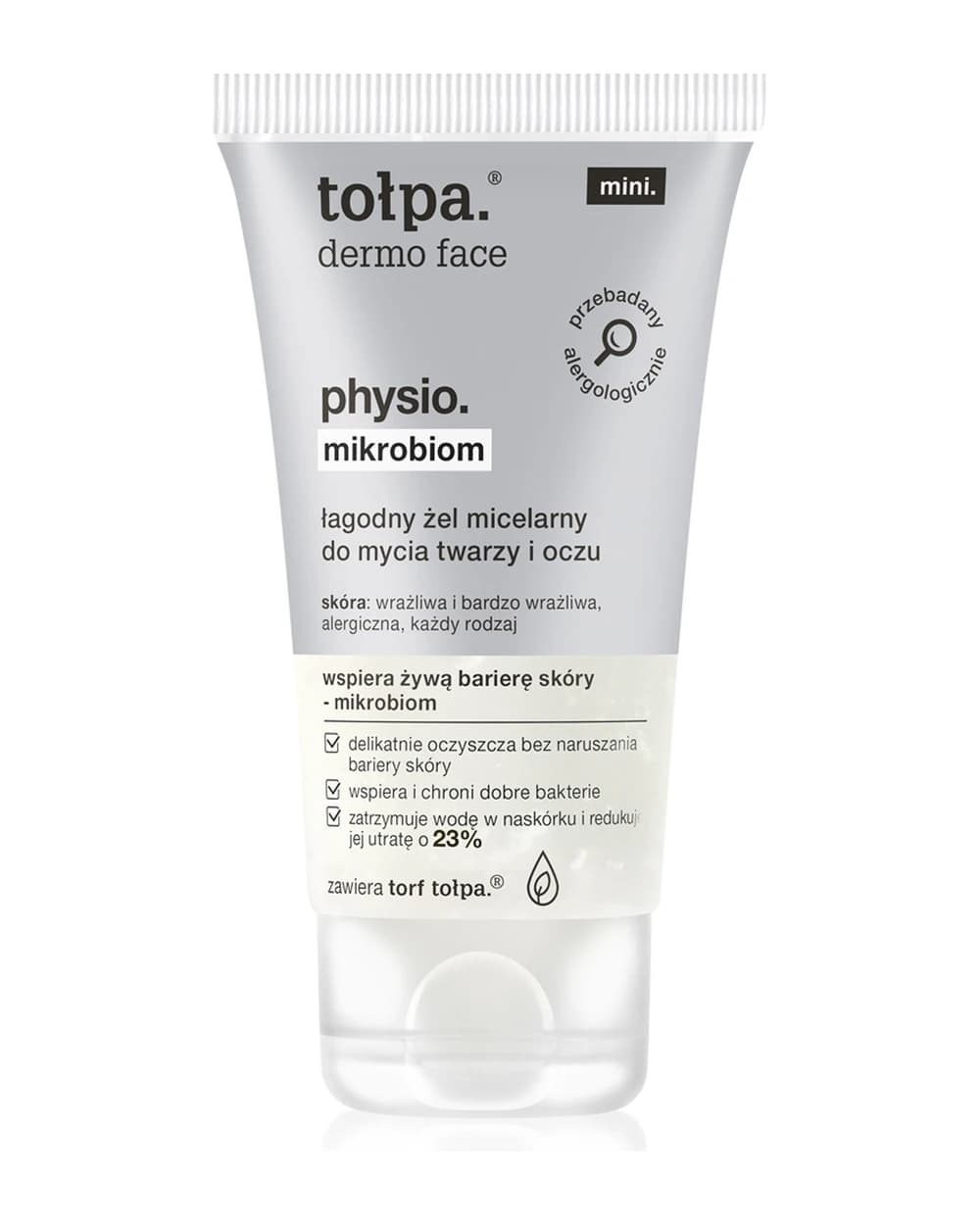 Tołpa Dermo Face Physio Mikrobiom gel micellare detergente