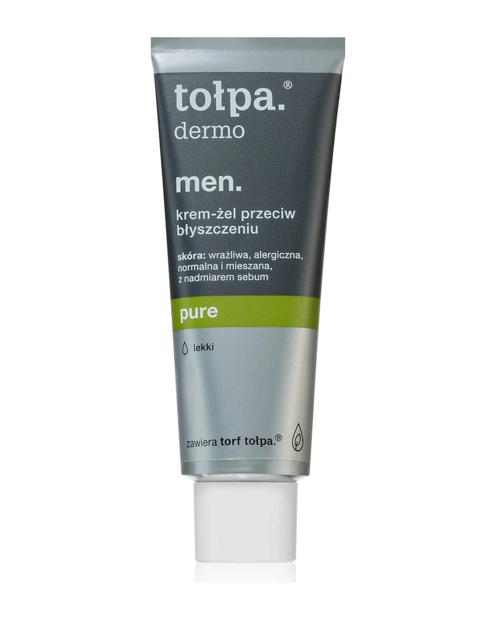 Tołpa Dermo Men 20+ crema-gel opacizzante effetto idratante