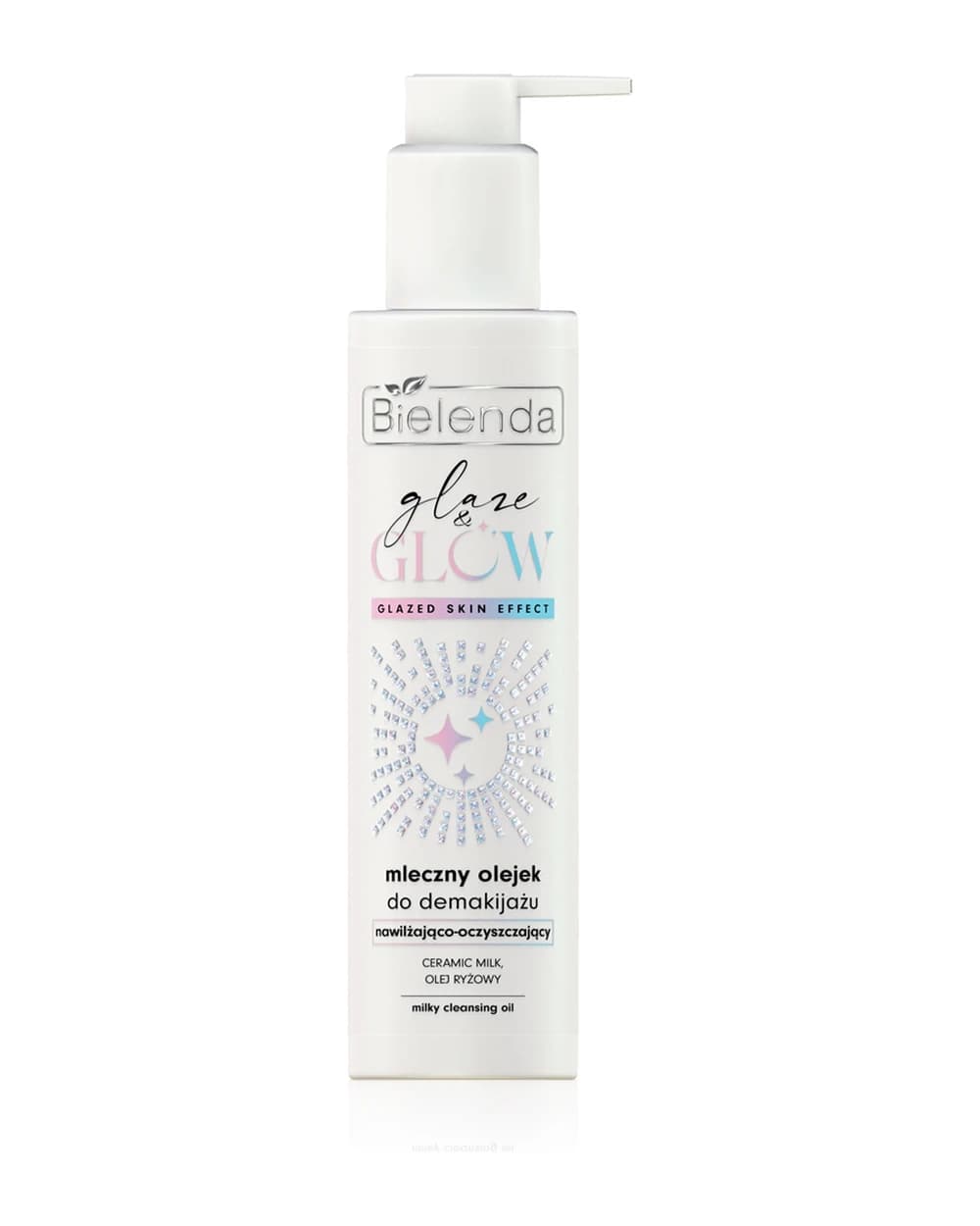 Bielenda GLAZE & GLOW olio struccante detergente